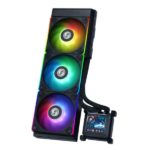 Lian Li Hydroshift LCD 360R ARGB All In One 360mm CPU Liquid Cooler (Black) - Image 2